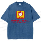 Unisex Smiles For All Printed Washed Tee