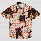Lucky Cat Aloha Hawaiian Shirt