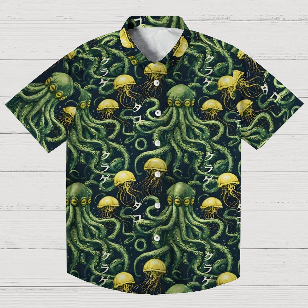 Mystical Octopus Aloha Hawaiian Shirt