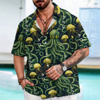 Mystical Octopus Aloha Hawaiian Shirt