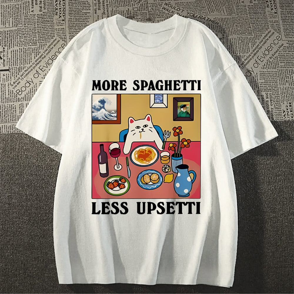 More Spaghetti Less Upsetti Classic T-Shirt