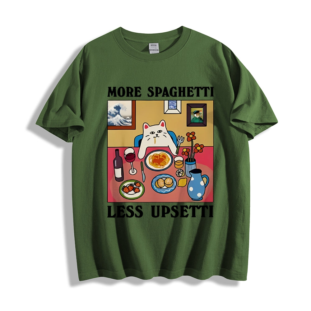More Spaghetti Less Upsetti Classic T-Shirt