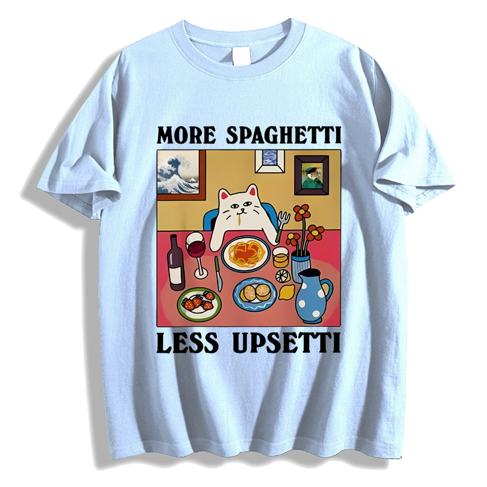More Spaghetti Less Upsetti Classic T-Shirt