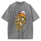 Ramen Jellyfish Vintage Washed T-shirt