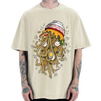 Ramen Jellyfish Vintage Washed T-shirt