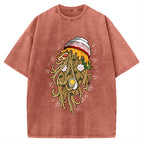 Ramen Jellyfish Vintage Washed T-shirt