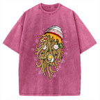 Ramen Jellyfish Vintage Washed T-shirt