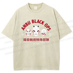 Unisex Anbu Black Ops Printed Washed Tee