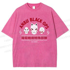 Unisex Anbu Black Ops Printed Washed Tee