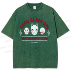 Unisex Anbu Black Ops Printed Washed Tee