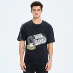 Cat Script Vintage Washed T-shirt