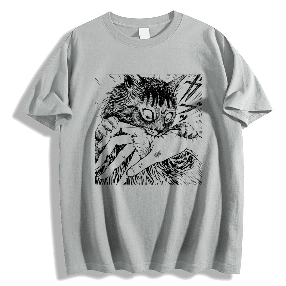 Fierce Cat Japanese Style Classic Tee