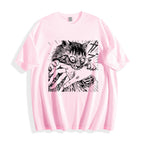 Fierce Cat Japanese Style Classic Tee
