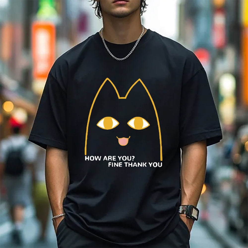 Cat Japanese Style Classic Tee