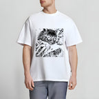 Fierce Cat Japanese Style Classic Tee