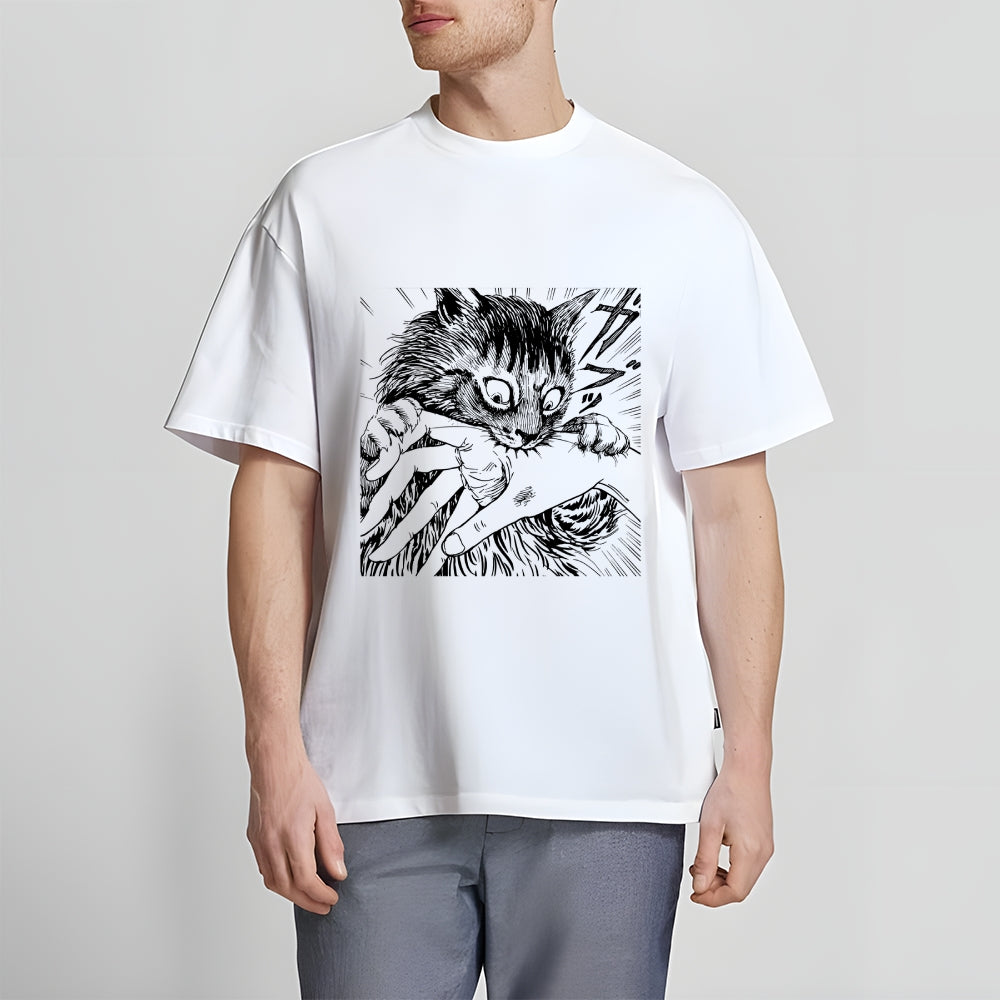 Fierce Cat Japanese Style Classic Tee