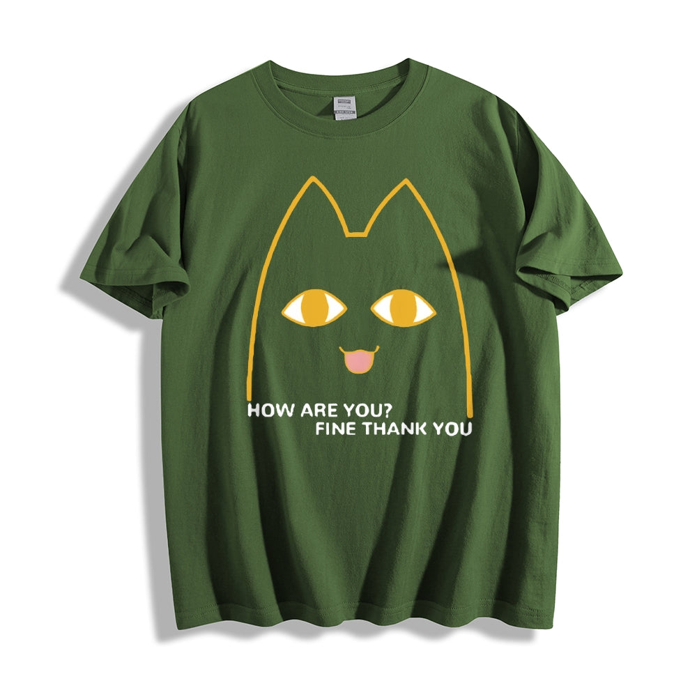 Cat Japanese Style Classic Tee