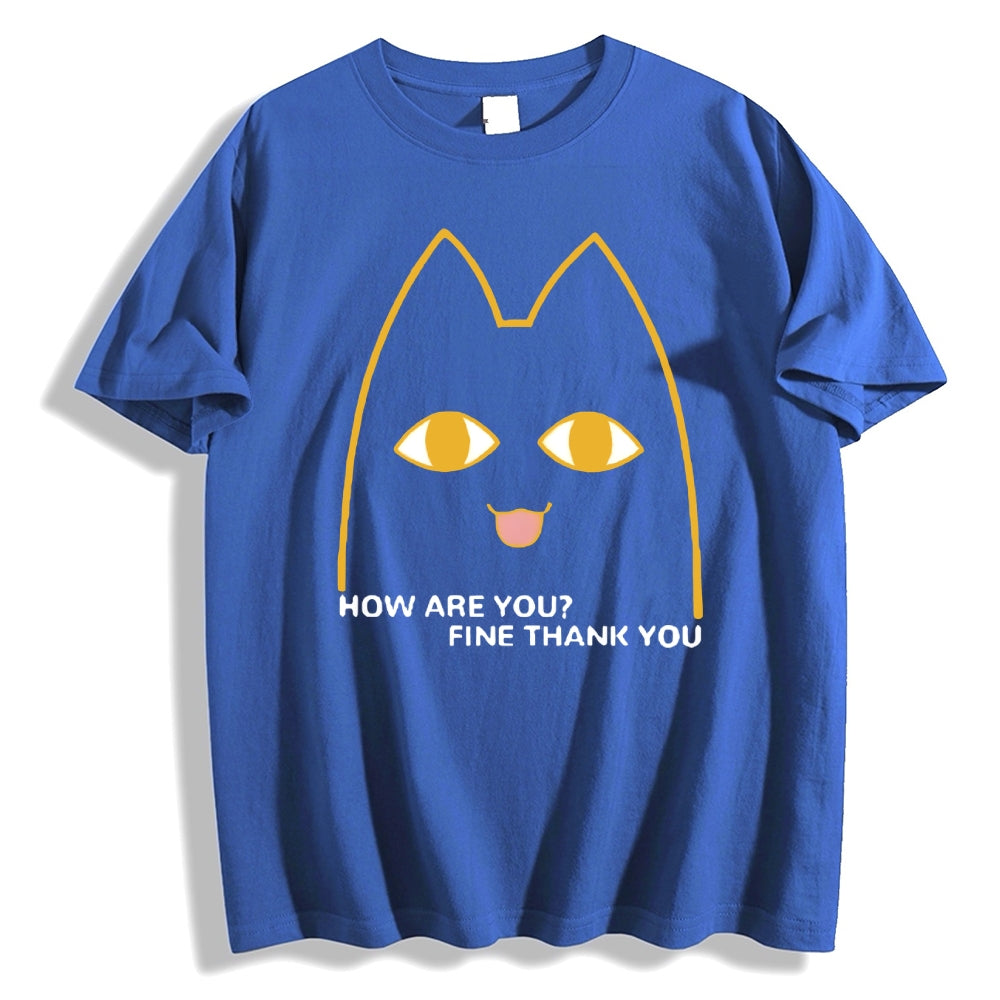 Cat Japanese Style Classic Tee