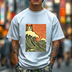 Cat Japanese Style Classic Tee