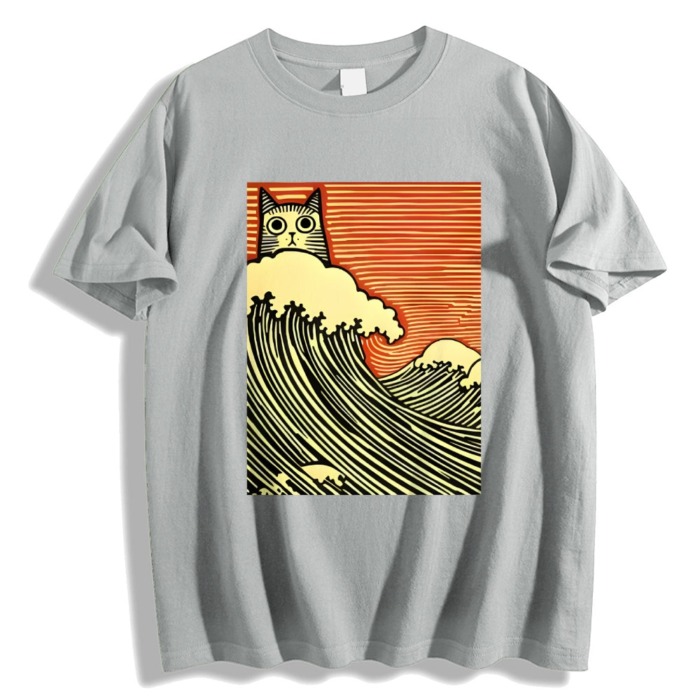 Cat Japanese Style Classic Tee