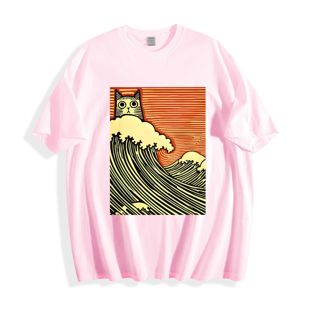 Cat Japanese Style Classic Tee