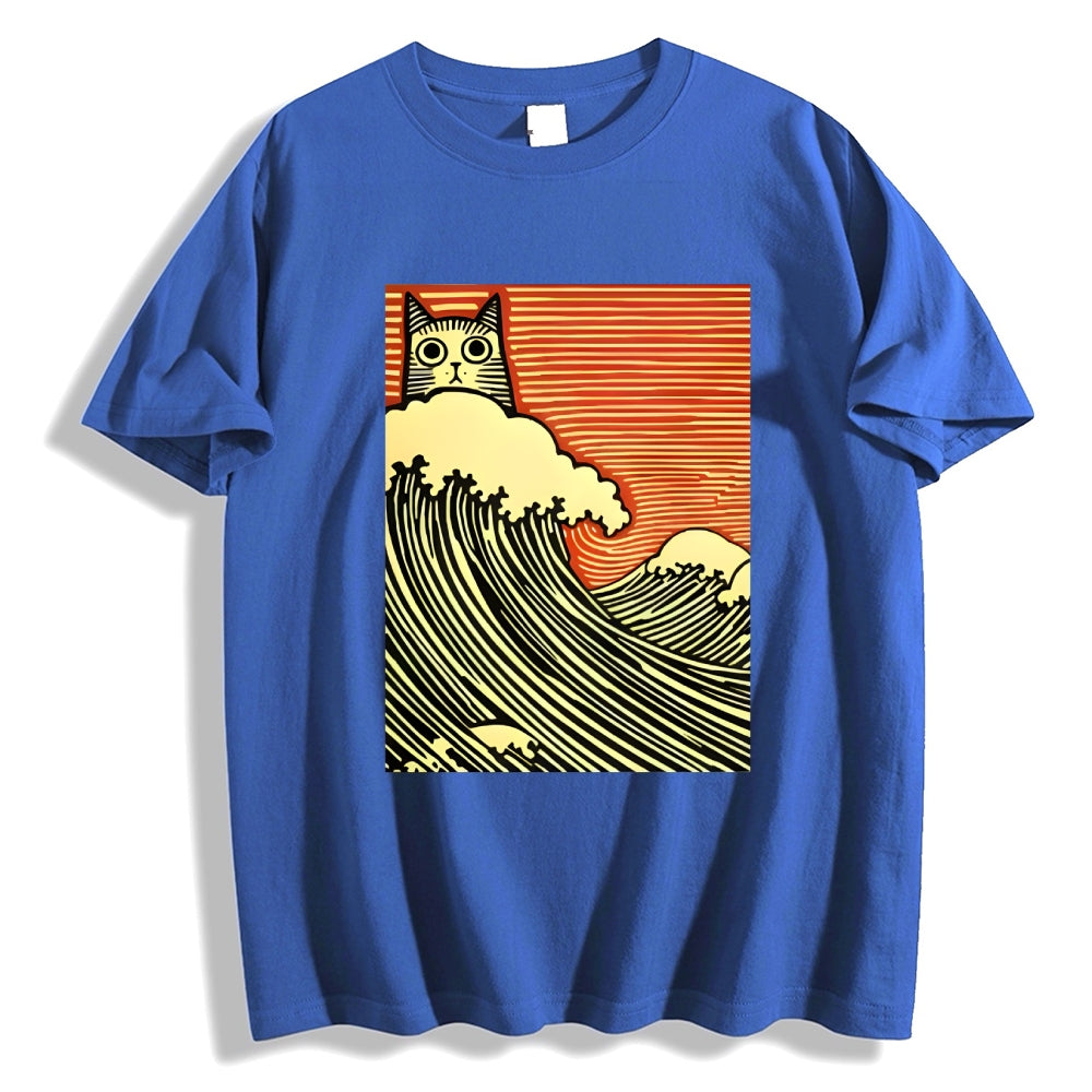 Cat Japanese Style Classic Tee