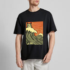 Cat Japanese Style Classic Tee