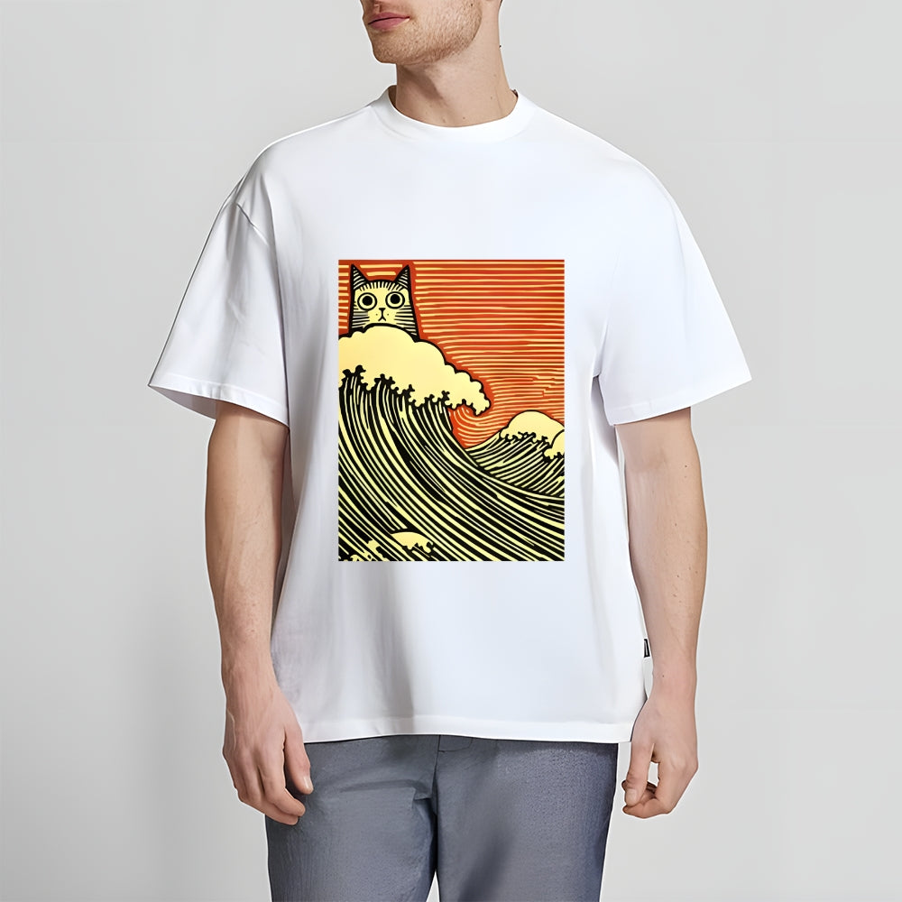 Cat Japanese Style Classic Tee