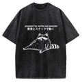 Power By Spite and Snacks Vintage Washed T-shirt