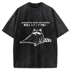 Power By Spite and Snacks Vintage Washed T-shirt