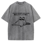 Power By Spite and Snacks Vintage Washed T-shirt