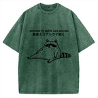 Power By Spite and Snacks Vintage Washed T-shirt