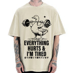 Everything Hurts And I'm Tired Vintage Washed T-shirt