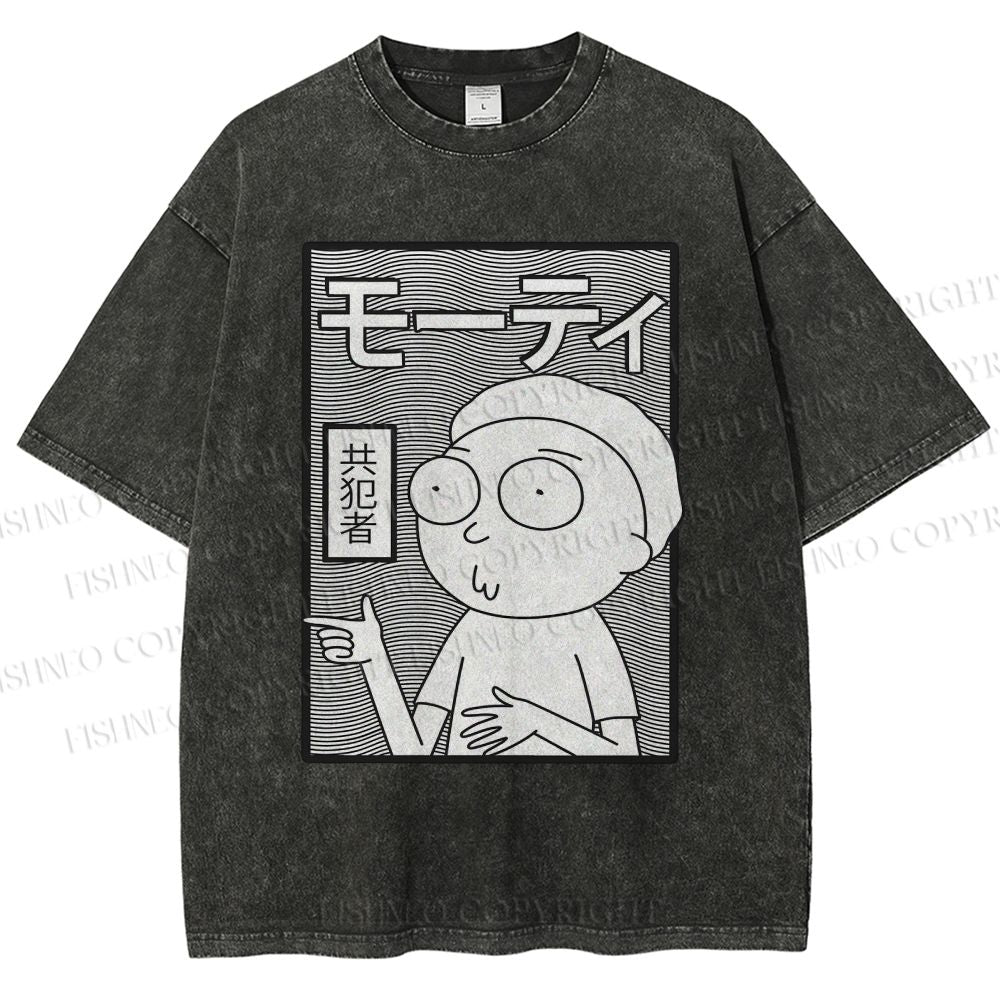 Unisex Accomplice Printed Washed Tee