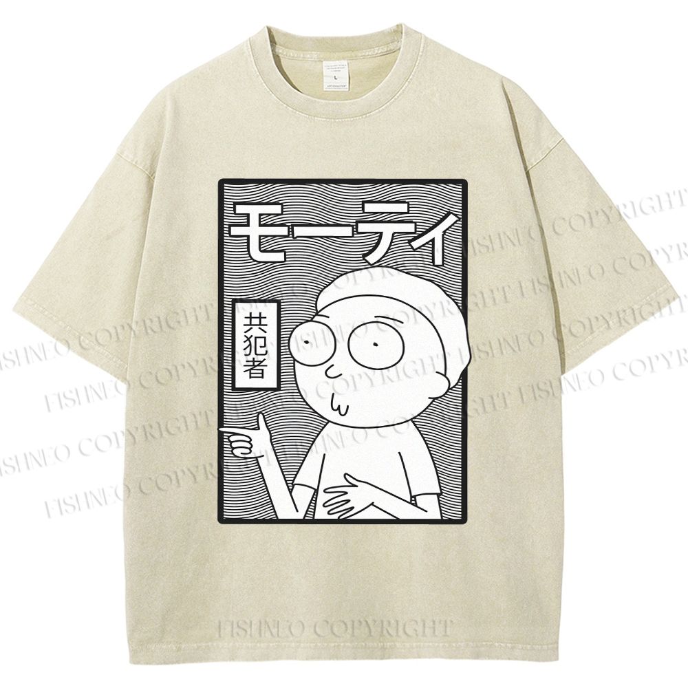 Unisex Accomplice Printed Washed Tee