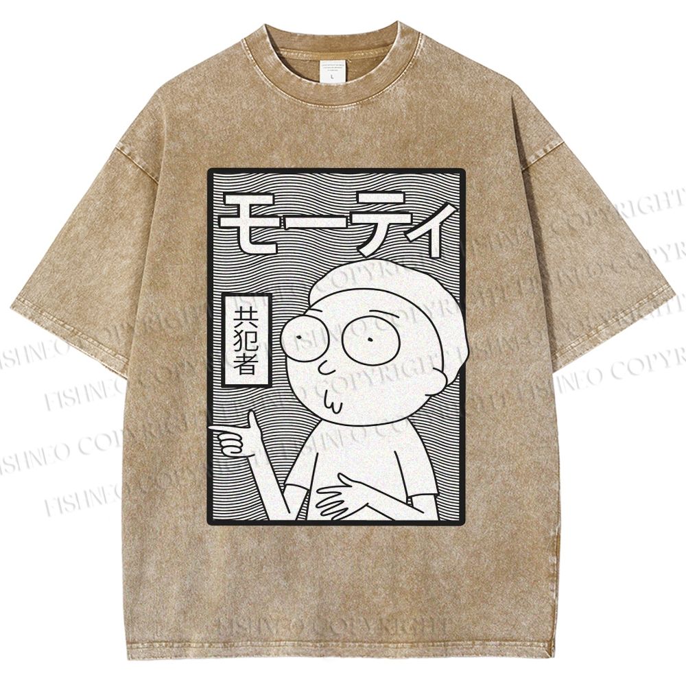 Unisex Accomplice Printed Washed Tee