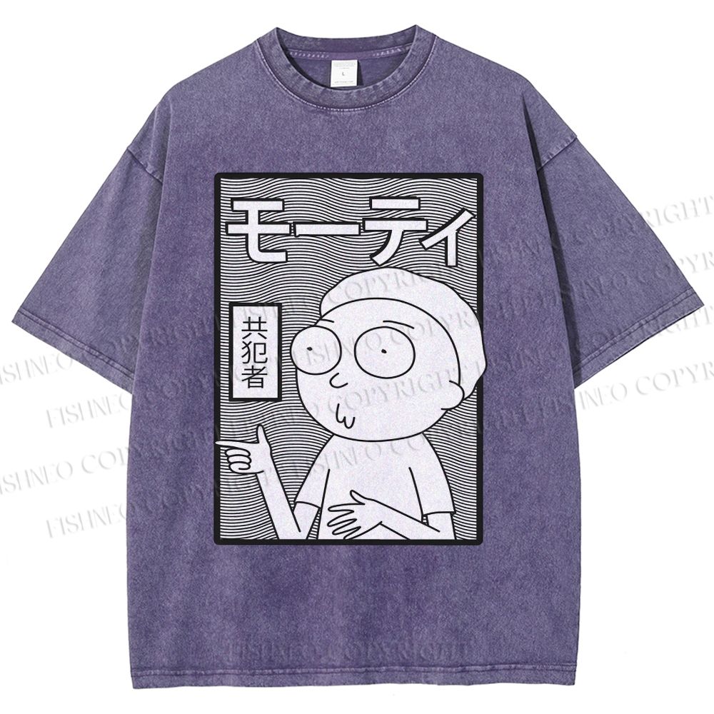 Unisex Accomplice Printed Washed Tee