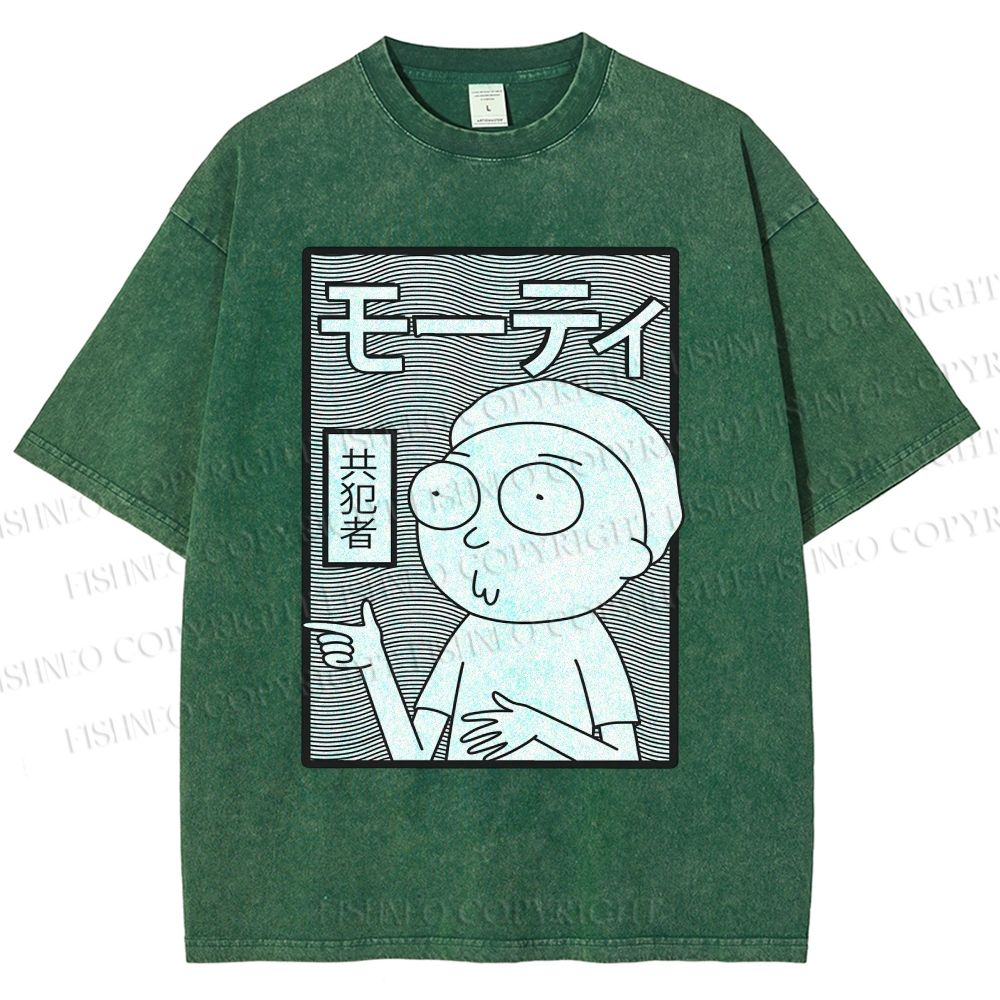 Unisex Accomplice Printed Washed Tee