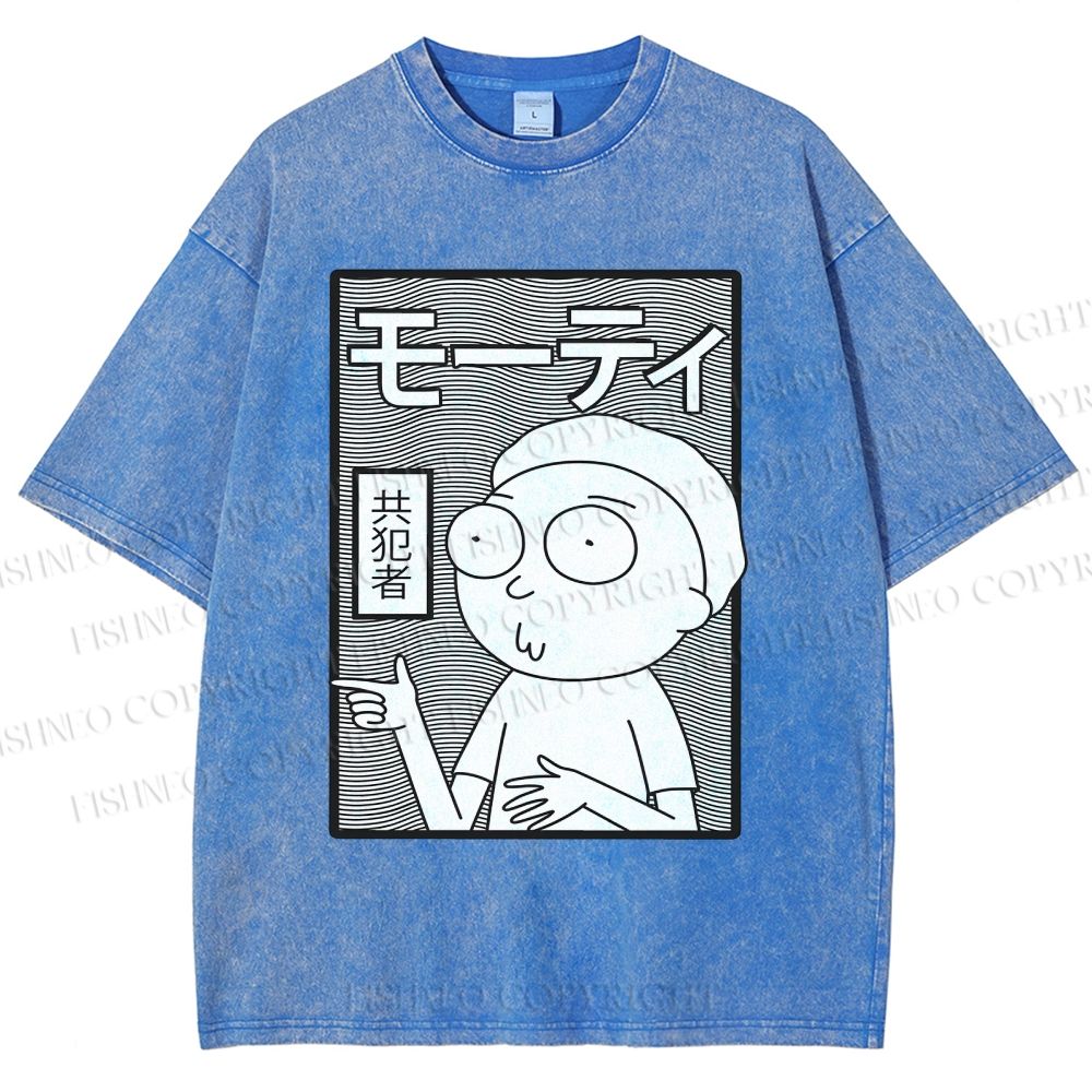 Unisex Accomplice Printed Washed Tee