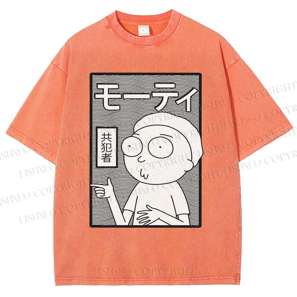 Unisex Accomplice Printed Washed Tee