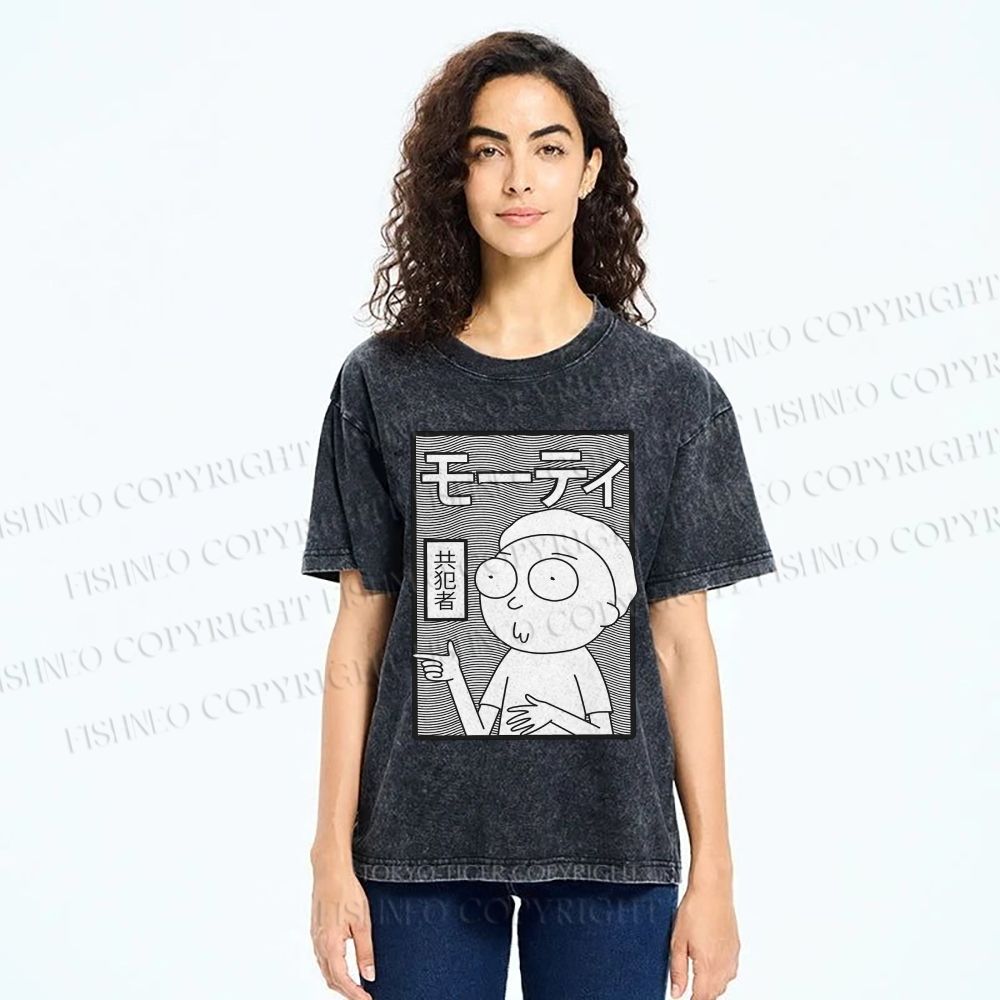 Unisex Accomplice Printed Washed Tee