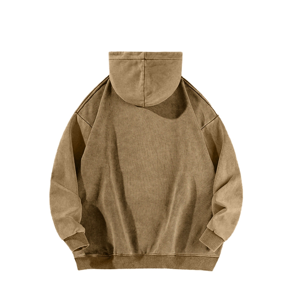 Japanese Seafood Market Salmon Vintage Distressed Hoodie