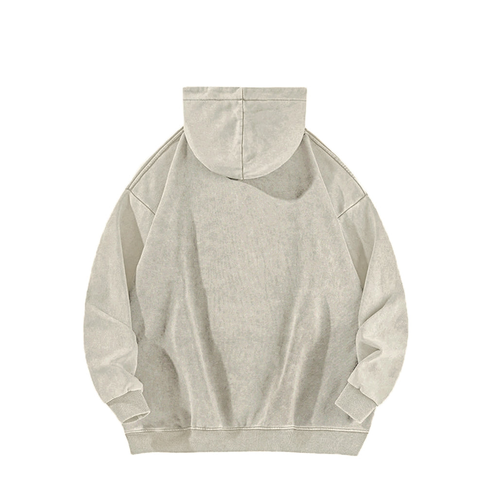 Japanese Seafood Market Salmon Vintage Distressed Hoodie