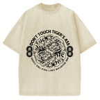 Don't  Touch Tiger's Ass Vintage Washed T-shirt