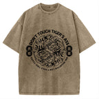 Don't  Touch Tiger's Ass Vintage Washed T-shirt