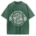 Don't  Touch Tiger's Ass Vintage Washed T-shirt