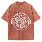 Don't  Touch Tiger's Ass Vintage Washed T-shirt