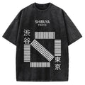 Shibuya Tokyo Vintage Washed T-shirt