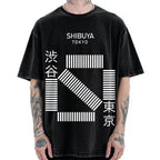 Shibuya Tokyo Vintage Washed T-shirt