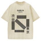Shibuya Tokyo Vintage Washed T-shirt